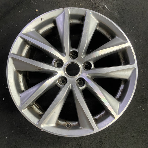 17" INFINITI Q50 14-15 17x7.5 , , narrow spoke width Original OEM Wheel Rim - Angle View