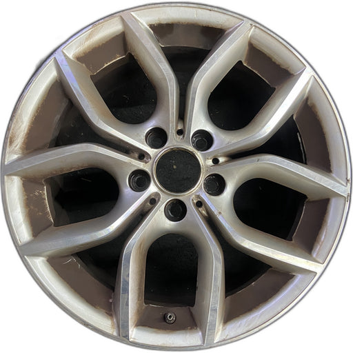 18" BMW X3 11-14 18x8 , , Y spoke design Original OEM Wheel Rim - Front View
