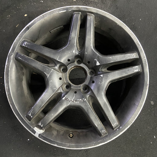18" MERCEDES CL-CLASS 03-05 215 Type; CL55, 18x8.5 Original OEM Wheel Rim - Angle View