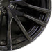 22" BMW X5 21-25 22x10.5 15 spoke black Original OEM Wheel Rim - Close-Up Detail