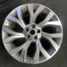 21" RANGE ROVER 18 21x9.5 , 7 Y spoke , machined face Original OEM Wheel Rim - Angle View