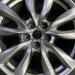 18" MAZDA CX-9 17-18 aluminum 18x8 silver Original OEM Wheel Rim - Angle View