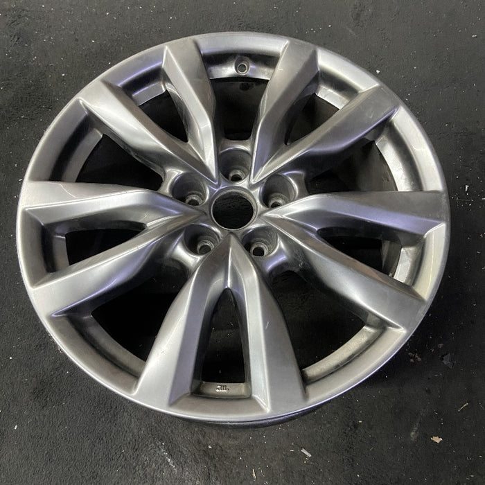 18" MAZDA CX-9 17-18 aluminum 18x8 silver Original OEM Wheel Rim - View 8