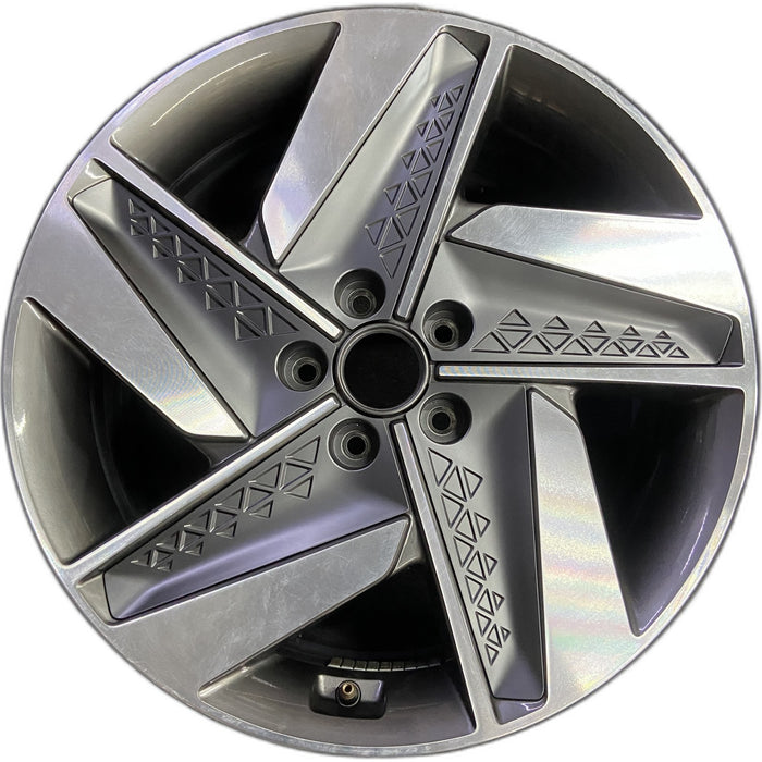 19" NEXO 19-23 19x7.5 Original OEM Wheel Rim - Front View