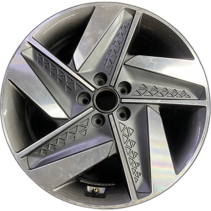 19" NEXO 19-23 19x7.5 Original OEM Wheel Rim - Front View
