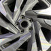 18" LEGACY 23-25 18x7.5 alloy Sedan machined face with pockets Original OEM - Angle View