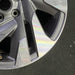 18" LEGACY 23-25 18x7.5 alloy Sedan machined face with pockets Original OEM - Back View