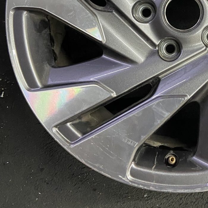 18" LEGACY 23-25 18x7.5 alloy Sedan machined face with pockets Original OEM - Additional View