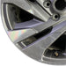 18" LEGACY 23-25 18x7.5 alloy Sedan machined face with pockets Original OEM - Back View