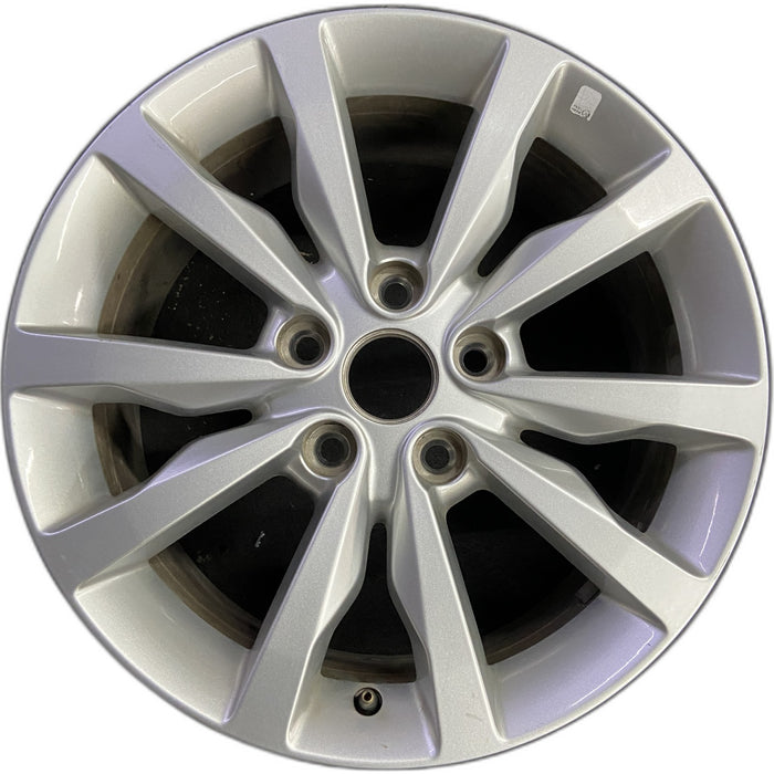 18" DURANGO 19-21 18x8, aluminum Original OEM Wheel Rim - Front View