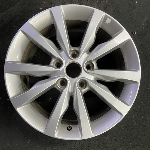 18" DURANGO 19-21 18x8, aluminum Original OEM Wheel Rim - Angle View