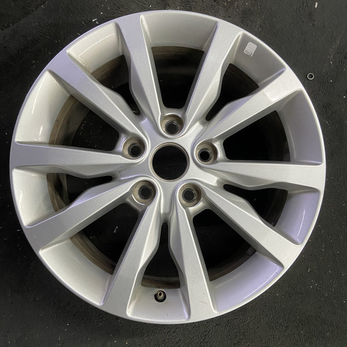 18" DURANGO 19-21 18x8, aluminum Original OEM Wheel Rim - Angle View