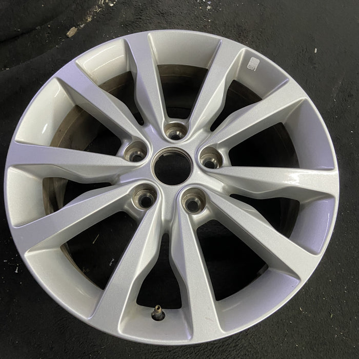 18" DURANGO 19-21 18x8, aluminum Original OEM Wheel Rim - Side Profile