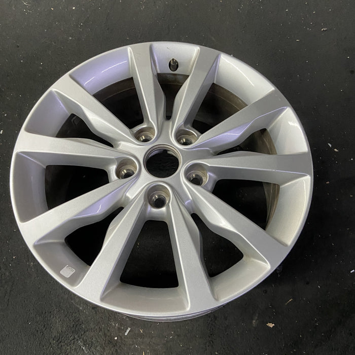 18" DURANGO 19-21 18x8, aluminum Original OEM Wheel Rim - Close-Up Detail
