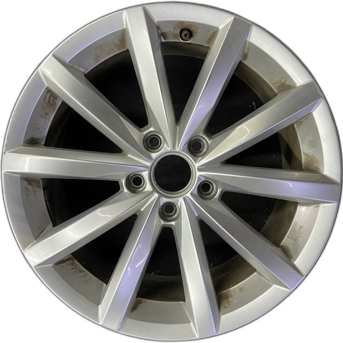 17" TIGUAN 17 17x7 Original OEM Wheel Rim - Front View
