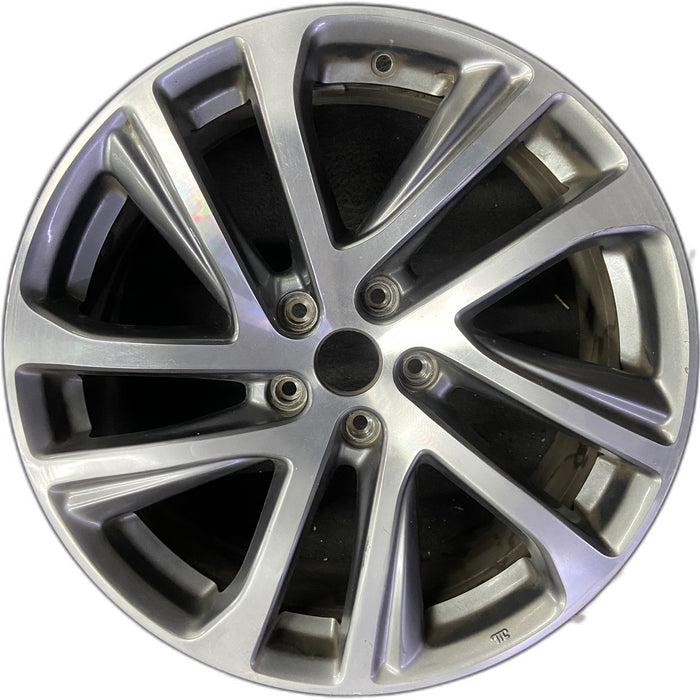 19" INFINITI QX50 16 19x8 , 10 spoke Original OEM Wheel Rim - Front View