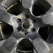 18" DODGE 1500 PICKUP 24 6 lug 18x8 5 spoke w/recessed outer spoke black - Angle View