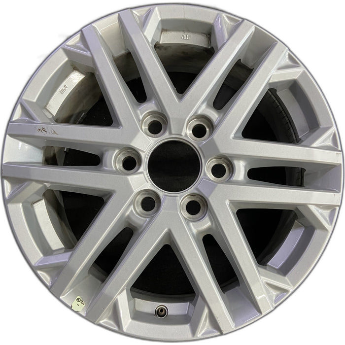 18" SEQUOIA 23-24 18x7.5, 6 double spoke, silver Original OEM Wheel Rim - Front View