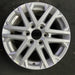 18" SEQUOIA 23-24 18x7.5, 6 double spoke, silver Original OEM Wheel Rim - Angle View