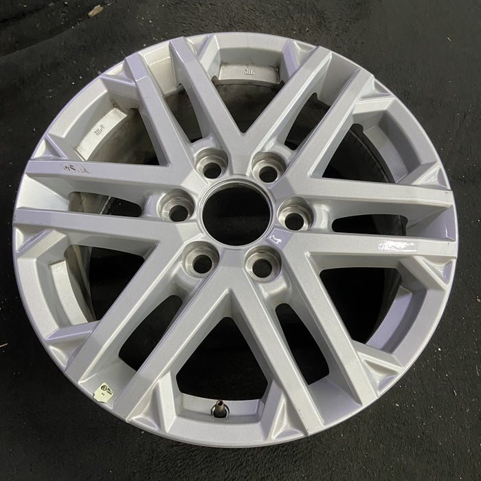 18" SEQUOIA 23-24 18x7.5, 6 double spoke, silver Original OEM Wheel Rim - Side Profile