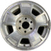 17" AVALANCHE 1500 07-10 17x7.5", aluminum, , single groove in each spoke - Front View