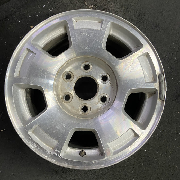 17" AVALANCHE 1500 07-10 17x7.5", aluminum, , single groove in each spoke - Angle View