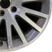 17" AUDI A3 06-13 17x7.5 alloy 16 spoke w/ inlay Original OEM Wheel Rim - Close-Up Detail