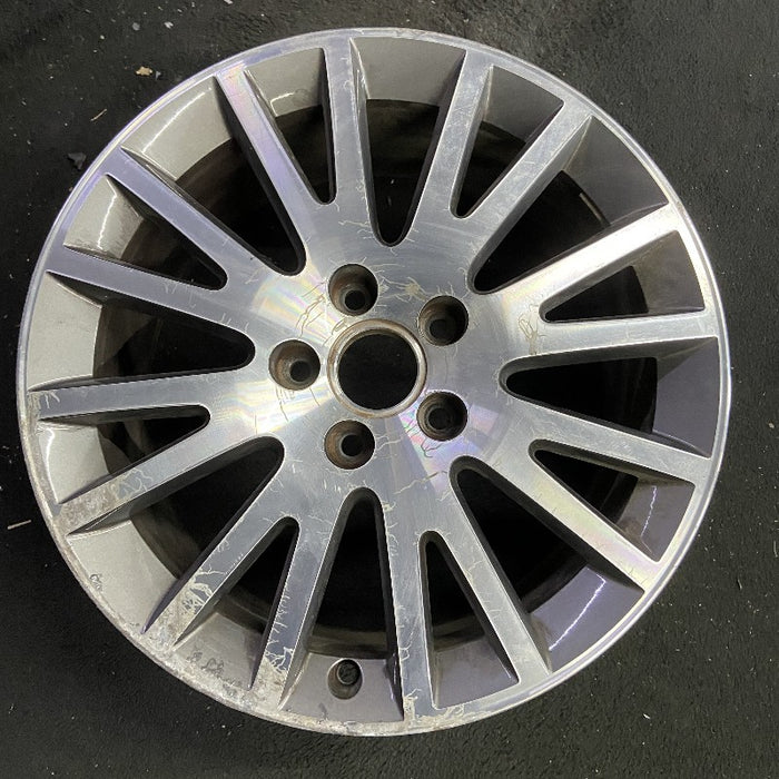 17" AUDI A3 06-13 17x7.5 alloy 16 spoke w/ inlay Original OEM Wheel Rim - Additional View