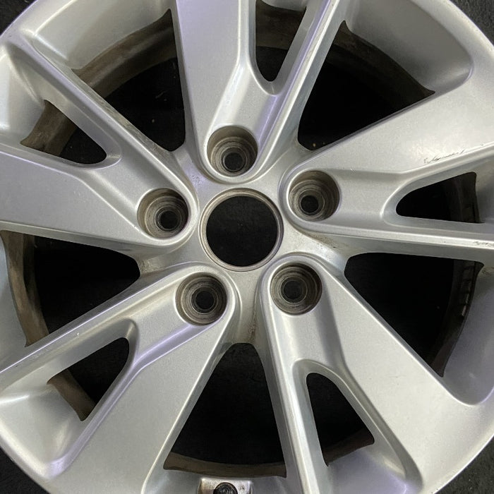 16" OPTIMA 16-17 16x6.5 alloy angled spoke Original OEM Wheel Rim - Angle View