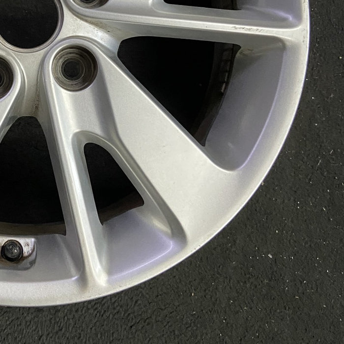 16" OPTIMA 16-17 16x6.5 alloy angled spoke Original OEM Wheel Rim - Back View