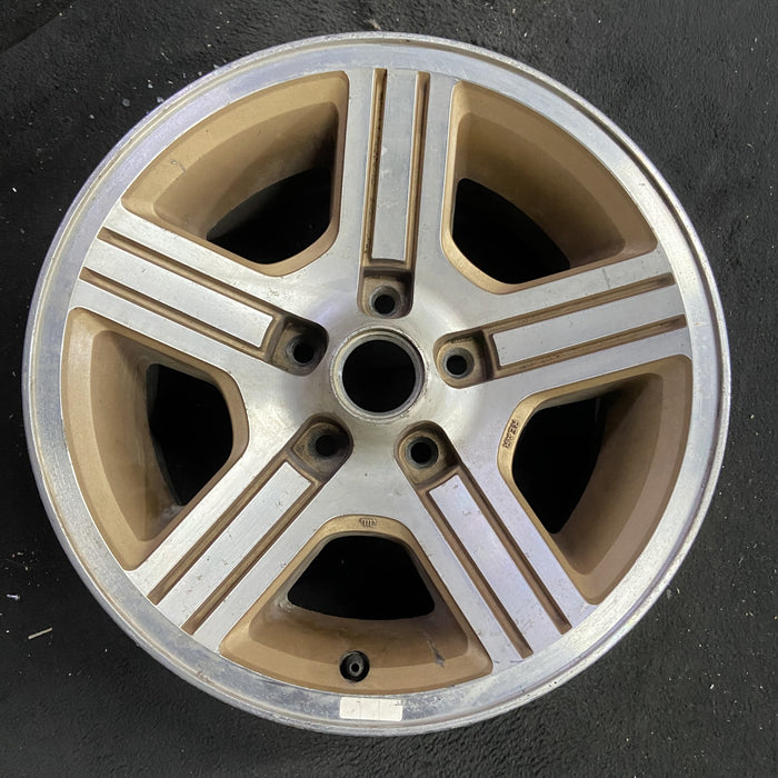 16" CAMARO 88-90 16x8 , rear Original OEM Wheel Rim - Angle View
