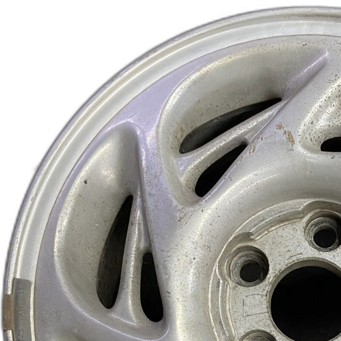 16" STEALTH 91-93 16x8 aluminum L. Original OEM Wheel Rim - Angle View