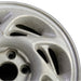 16" STEALTH 91-93 16x8 aluminum L. Original OEM Wheel Rim - Side Profile