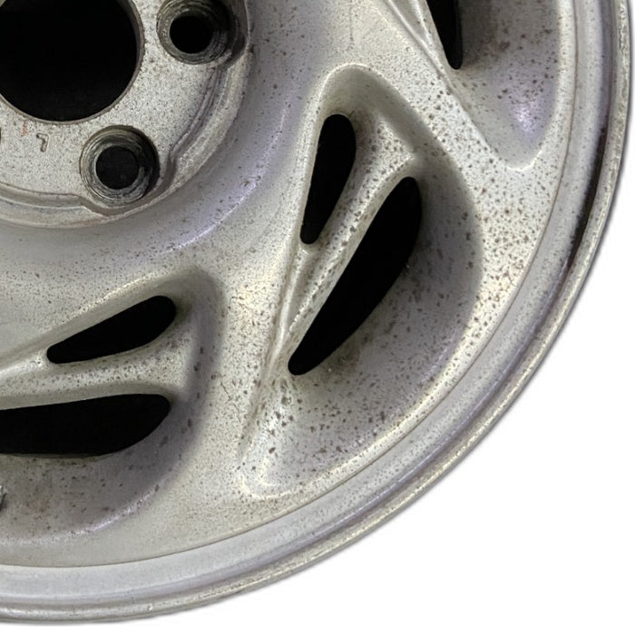 16" STEALTH 91-93 16x8 aluminum L. Original OEM Wheel Rim - Close-Up Detail