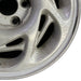 16" STEALTH 91-93 16x8 aluminum L. Original OEM Wheel Rim - Close-Up Detail
