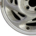 16" STEALTH 91-93 16x8 aluminum L. Original OEM Wheel Rim - Back View