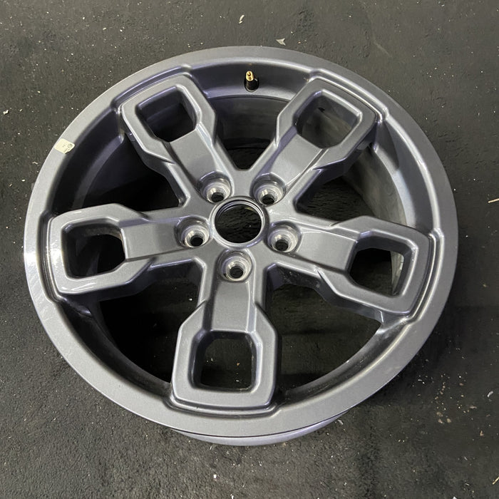 17" BRONCO SPORT 21-24 17x7, alloy, 5 spoke, slotted spoke Original OEM Wheel - Close-Up Detail