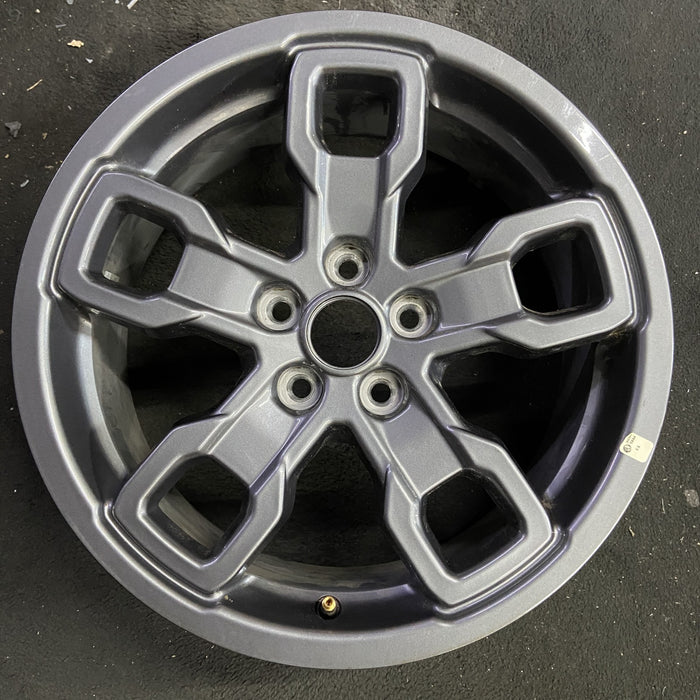 17" BRONCO SPORT 21-24 17x7, alloy, 5 spoke, slotted spoke Original OEM Wheel - Angle View