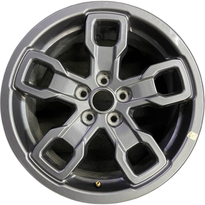17" BRONCO SPORT 21-24 17x7, alloy, 5 spoke, slotted spoke Original OEM Wheel - Front View