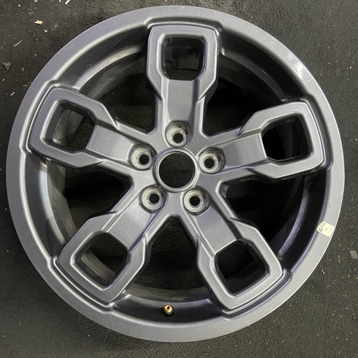 17" BRONCO SPORT 21-24 17x7, alloy, 5 spoke, slotted spoke Original OEM Wheel - Angle View