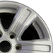 17" RANGER 19-23 17x8 silver Original OEM Wheel Rim - Side Profile