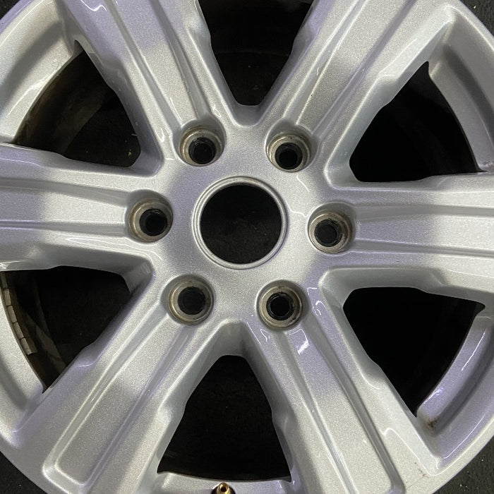 17" RANGER 19-23 17x8 silver Original OEM Wheel Rim - Angle View
