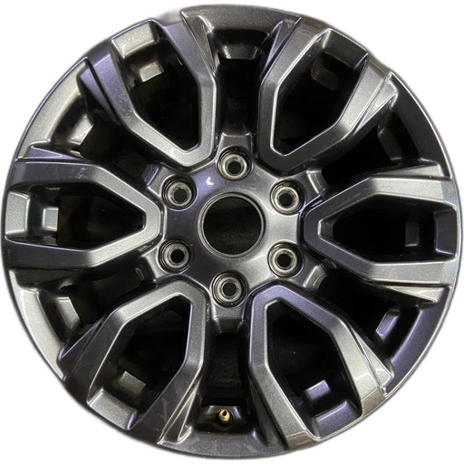 17" RANGER 19-22 17x8, , dark gray, , V spoke Original OEM Wheel Rim - Front View