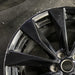 19" MAXIMA 16-17 19x8.5 alloy 10 spoke black Original OEM Wheel Rim - Side Profile