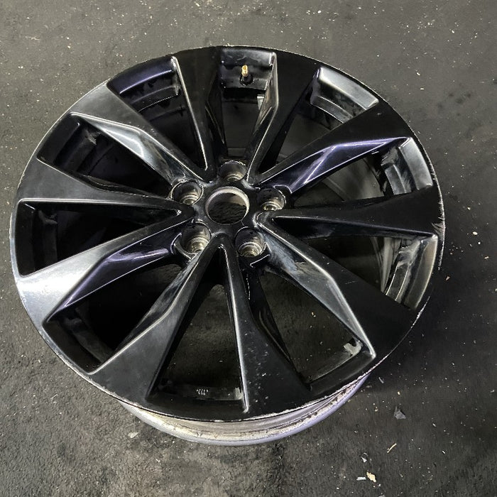 19" MAXIMA 16-17 19x8.5 alloy 10 spoke black Original OEM Wheel Rim - View 8