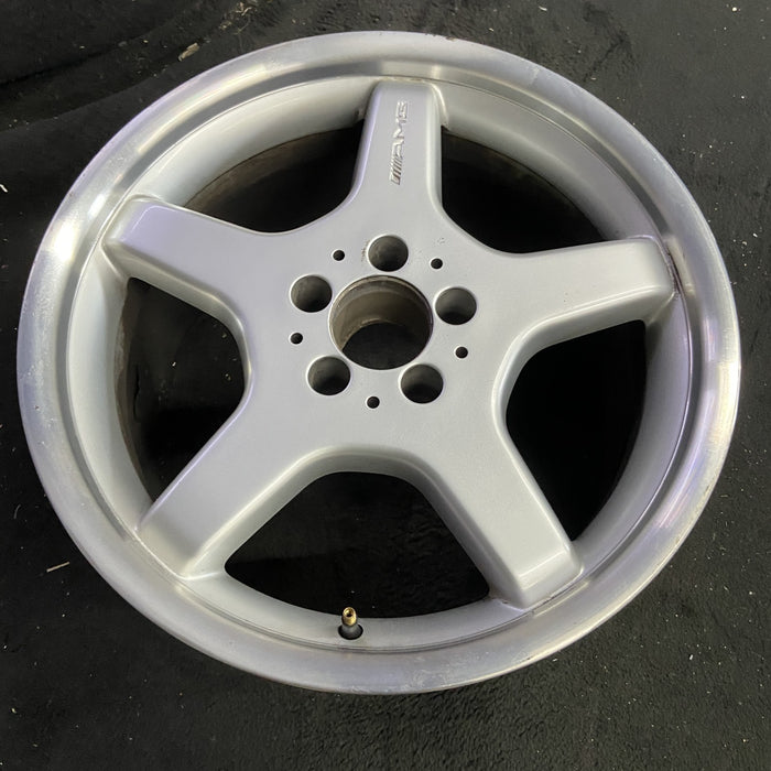 18" MERCEDES S-CLASS 03 230 Type; SL500, 18x9.5 Original OEM Wheel Rim - Side Profile