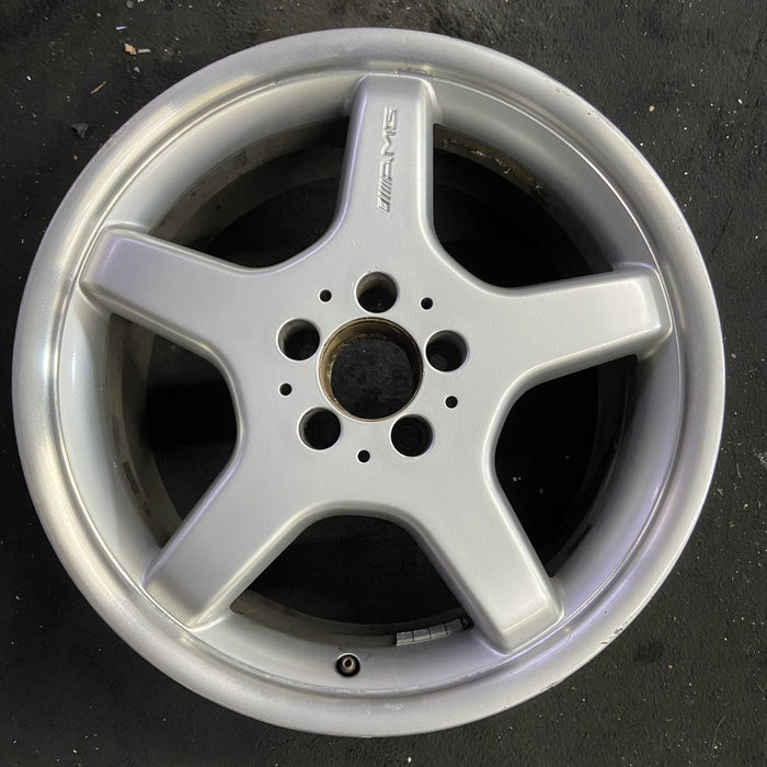 18" MERCEDES S-CLASS 03 230 Type; SL500, 18x8.5 Original OEM Wheel Rim - Additional View