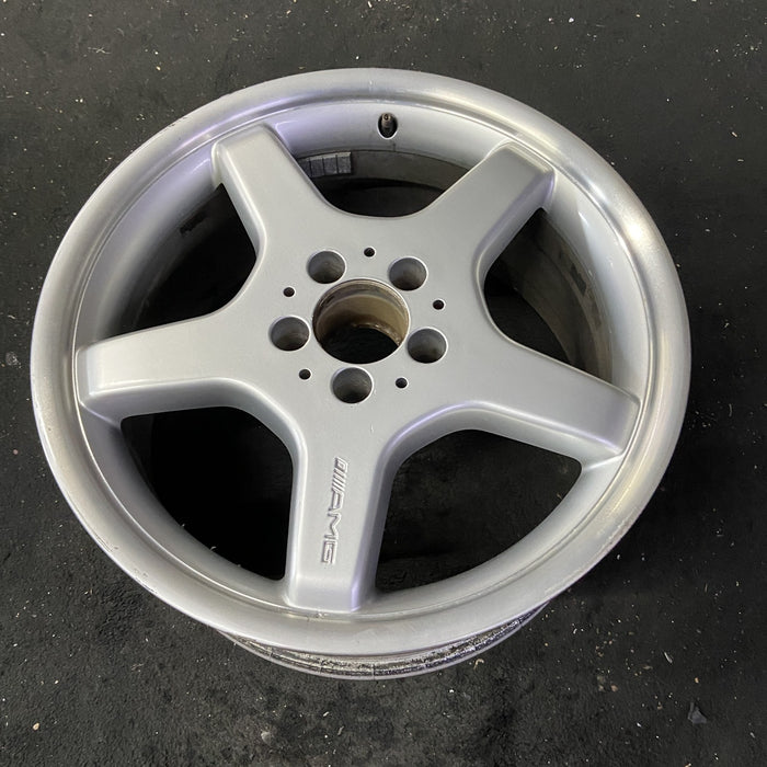 18" MERCEDES S-CLASS 03 230 Type; SL500, 18x8.5 Original OEM Wheel Rim - View 8
