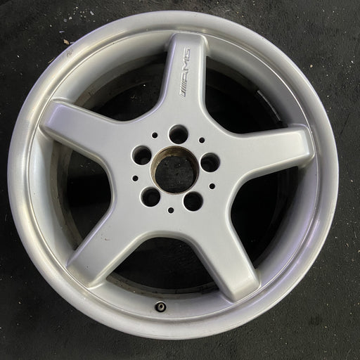 18" MERCEDES S-CLASS 03 230 Type; SL500, 18x8.5 Original OEM Wheel Rim - Angle View