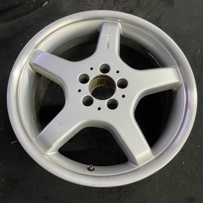 18" MERCEDES S-CLASS 03 230 Type; SL500, 18x8.5 Original OEM Wheel Rim - Side Profile